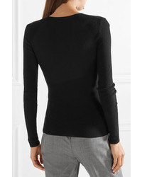 Michael Kors Collection Ribbed Cashmere Sweater