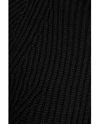 Alexander Wang Ribbed Knit Cotton Blend Sweater