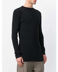 Rick Owens Ribbed Knit Sweater