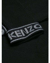 Kenzo Ribbed Logo Cuff Sweater