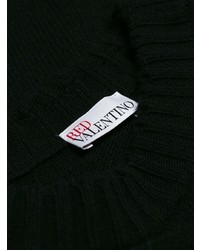 RED Valentino Ruffle Sleeve Sweater
