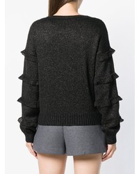 RED Valentino Ruffle Trim Knitted Jumper