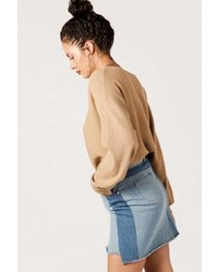 Azalea Scoop Neck Oversized Sweater