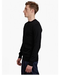 Damir Doma Silent Black Cotton Suhel Sweatshirt