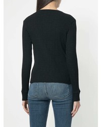 Simon Miller Slim Fit Ribbed Knit Sweater