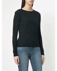 Simon Miller Slim Fit Ribbed Knit Sweater