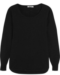 Madewell Slub Cotton Blend Sweater Black