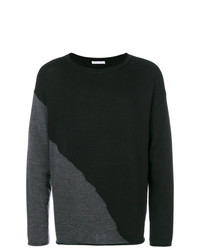 Societe Anonyme Socit Anonyme Contrast Knit Sweater