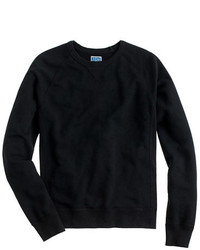 J.Crew Solid Sweatshirt In Black