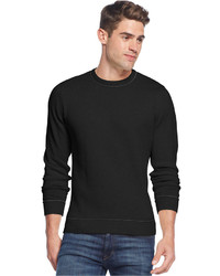 Club Room Solid Tipped Crew Neck Sweater