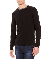 Kenneth Cole New York Solid Tipped Sweater