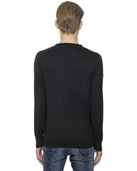 Superdry Cotton Blend Crewneck Sweater