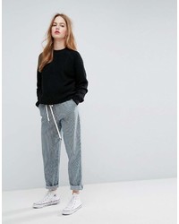 Asos Sweater In Fluffy Yarn With Crew Neck