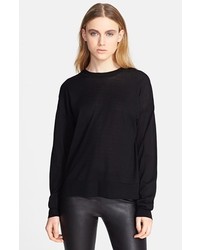 T by Alexander Wang Drop Shoulder Sweater Black Small