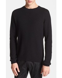 Topman Crewneck Sweater Black Large