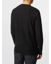 Topman Only And Sons Black Sweater