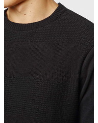 Topman Only And Sons Black Sweater