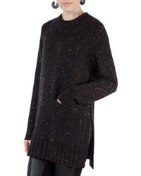 Akris Punto Tweed Knit Pullover Sweater