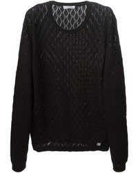 Versace Collection Round Neck Sweater