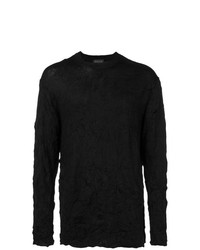 Yohji Yamamoto Wrinkled Sweater