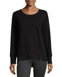 Xersion Long Sleeve Crew Neck Pullover Sweater Tall