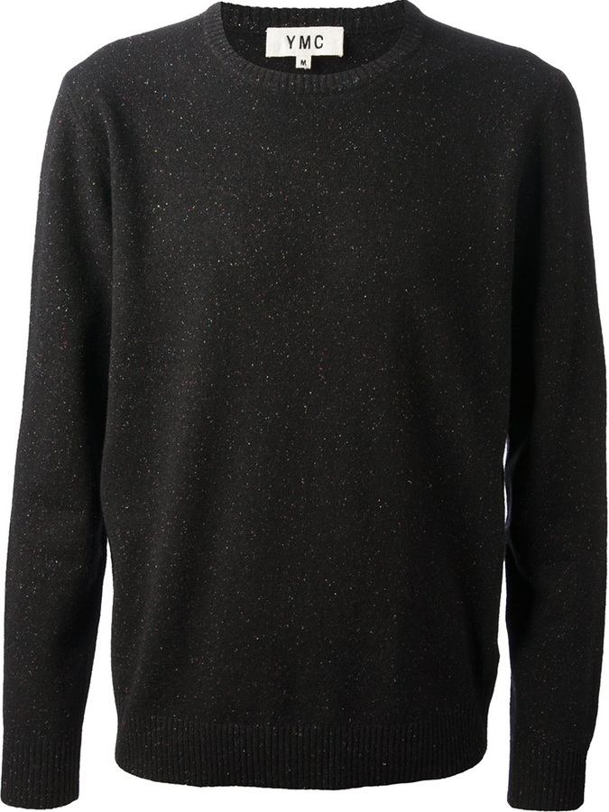 YMC Crew Neck Sweater, $262 | farfetch.com | Lookastic