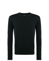 Les Hommes Zip Up Cuff Sweater