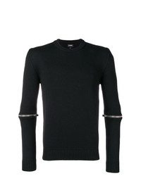 Les Hommes Zipped Sleeves Sweater
