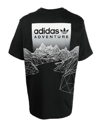 adidas Adventure Mountain Cotton T Shirt