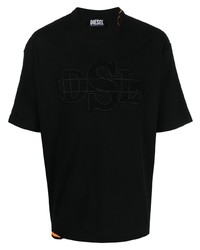 Diesel Appliqu Logo Short Sleeve T Shirt
