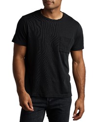 Rowan Asher Cotton Pocket T Shirt In Black At Nordstrom