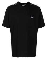 Raf Simons X Fred Perry Badge Shoulder T Shirt