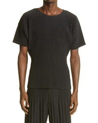 Homme Plissé Issey Miyake Basic Pleated T Shirt