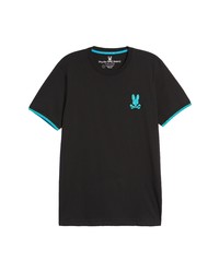 Psycho Bunny Bennett Tipped Embroidered T Shirt