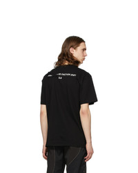 Post Archive Faction PAF Black 30 Right Half Sleeve T Shirt