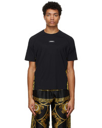 Versace Underwear Black Barocco Running T Shirt