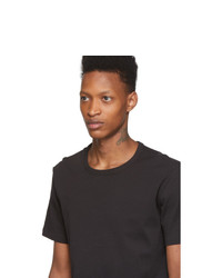 Champion Reverse Weave Black Basic T Shirt