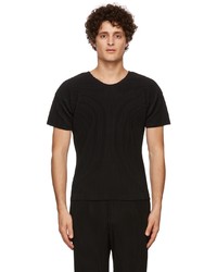 Homme Plissé Issey Miyake Black Basics T Shirt