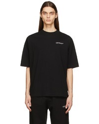 Off-White Black Caravaggio Crowning Skate T Shirt