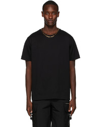 Givenchy Black Chain Collar T Shirt