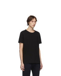Eidos Black Chain Shoulder Detail T Shirt