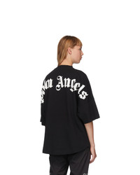 Palm Angels Black Classic Logo Over T Shirt