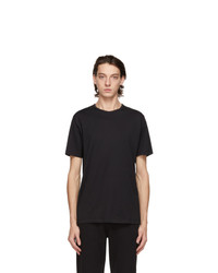 Sunspel Black Classic T Shirt