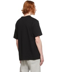 GOLDWIN Black Cotton T Shirt