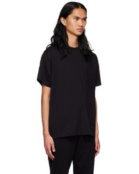 Burberry Black Cotton T Shirt
