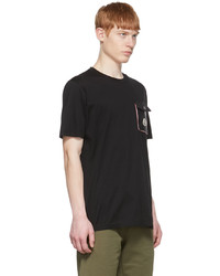 Moncler Black Cotton T Shirt