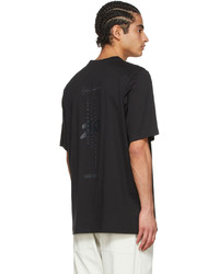 Y-3 Black Cotton T Shirt