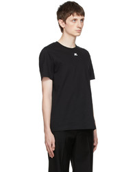 Courrèges Black Cotton T Shirt