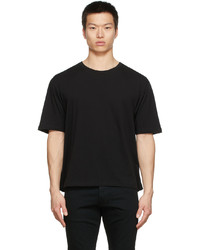 Saint Laurent Black Cotton T Shirt