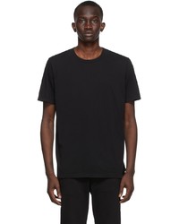 Saint Laurent Black Cotton T Shirt